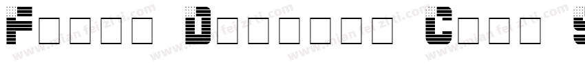 Ferio Display Caps SSi字体转换